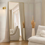 Dusklia - Rectangle Full Length Mirror - Gold