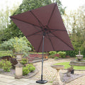Dusklia - Rectangular Parasol - Grey