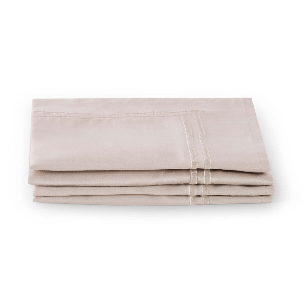 Dusklia - Regent 100% Cotton Set of 4 Napkins 400 Thread Count - Champagne