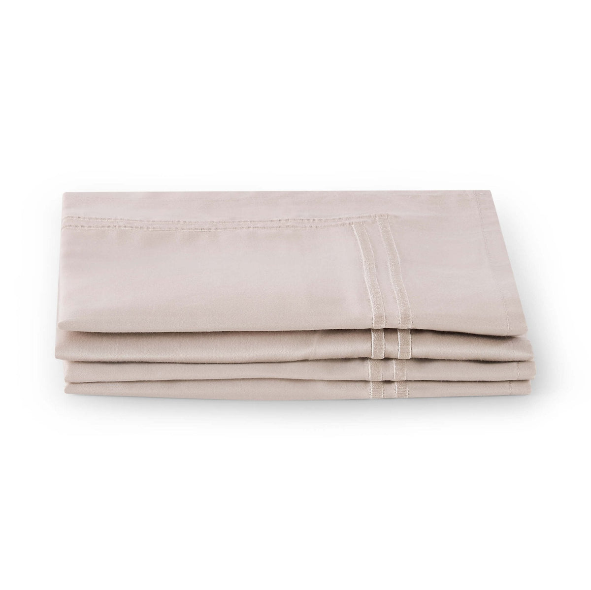 Dusklia - Regent 100% Cotton Set of 4 Napkins 400 Thread Count - Champagne