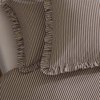 Dusklia - Remy 100% Cotton Duvet Covet & Pilllowcase Set - Mocha