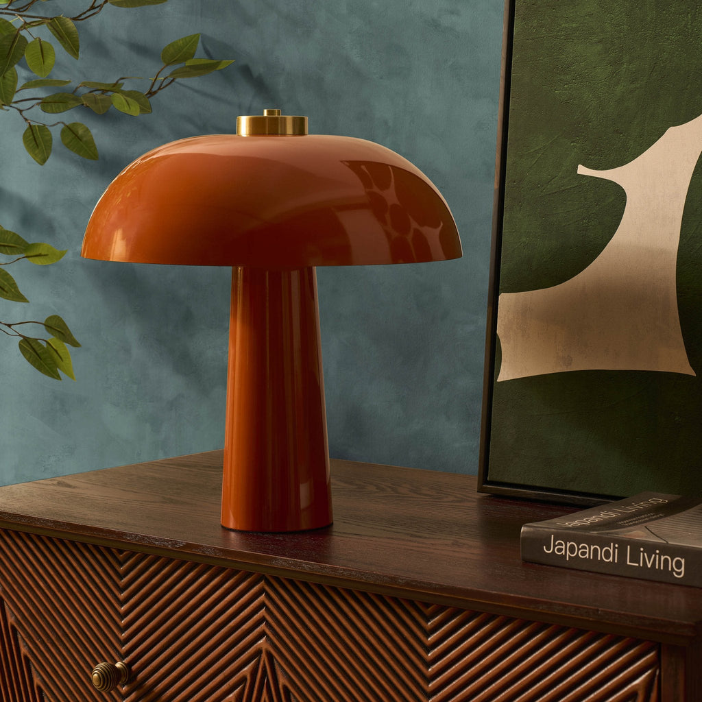 Dusklia - Retro Table Lamp - Orange