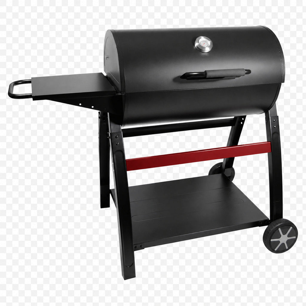 Barbecue au charbon de bois avec Grill & Plancha en fonte émaillée REVO Torino 70