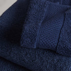 Dusklia - Rhodes Cotton Towel Collection - Dark Royal Blue