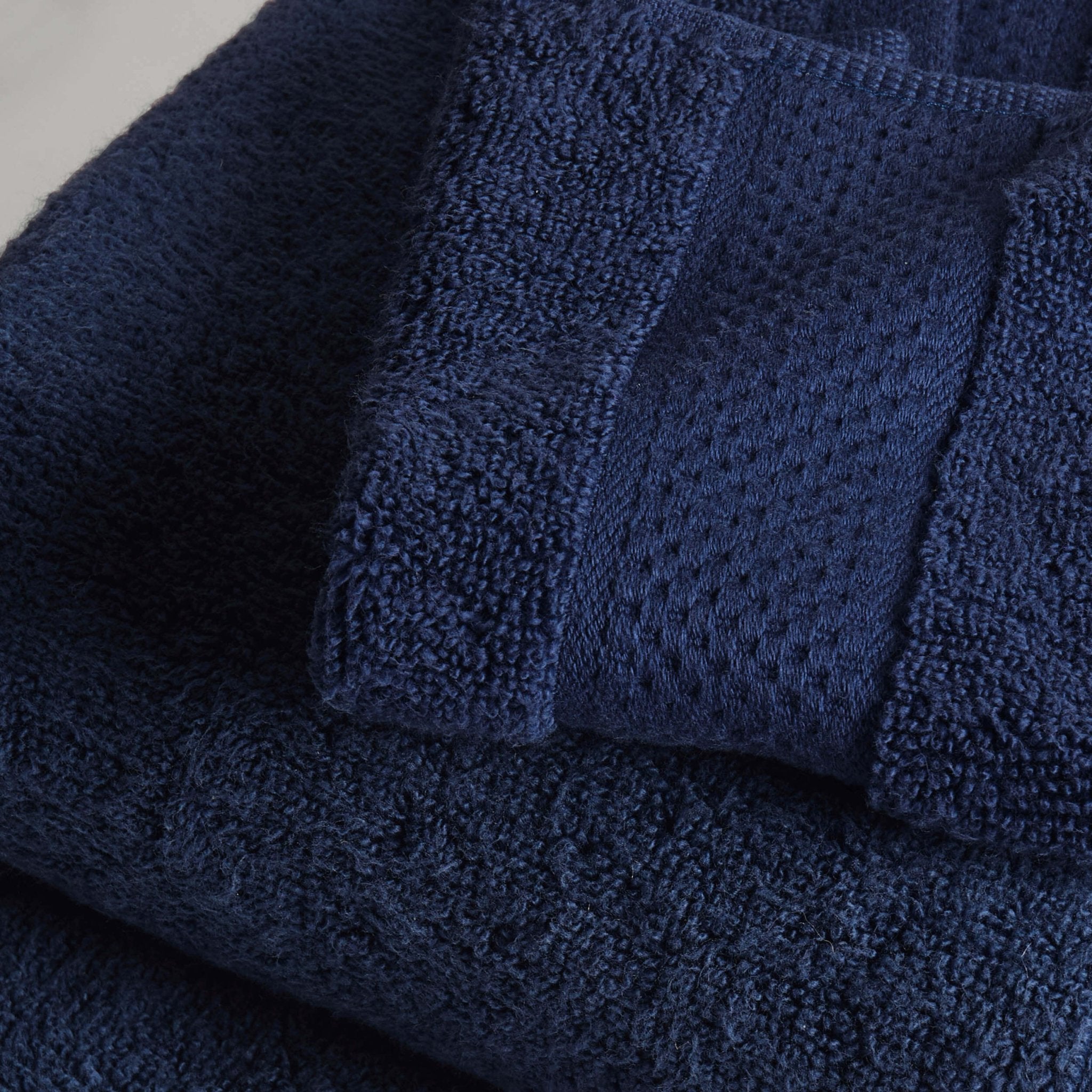 Dusklia - Rhodes Cotton Towel Collection - Dark Royal Blue