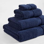 Dusklia - Rhodes Cotton Towel Collection - Dark Royal Blue