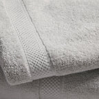 Dusklia - Rhodes Cotton Towel Collection - Dove Grey