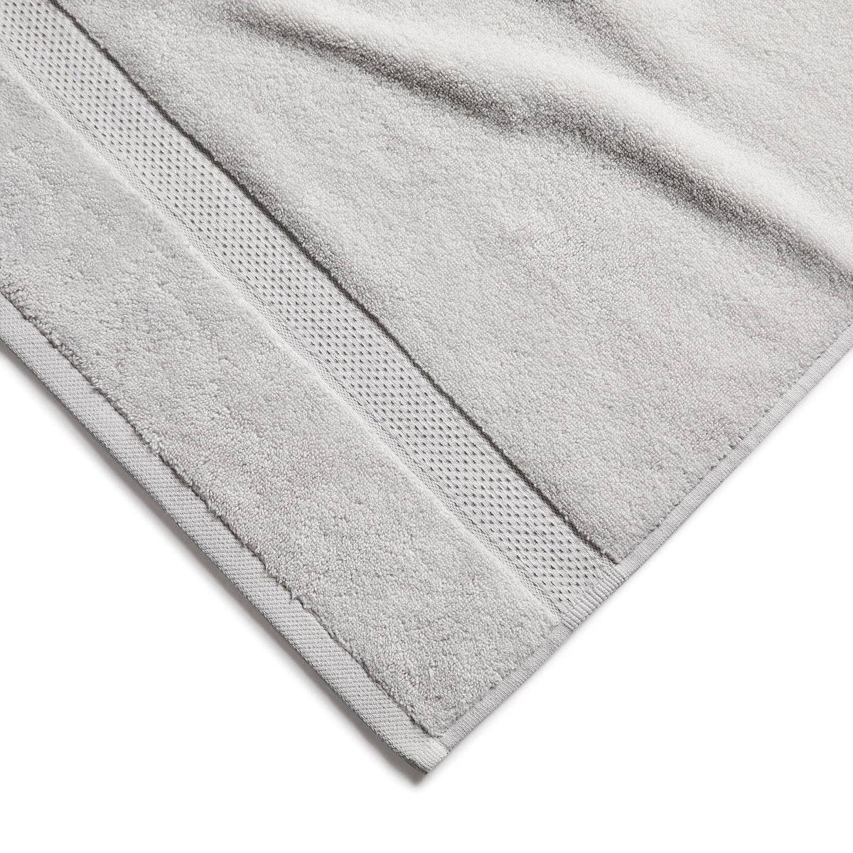 Dusklia - Rhodes Cotton Towel Collection - Dove Grey
