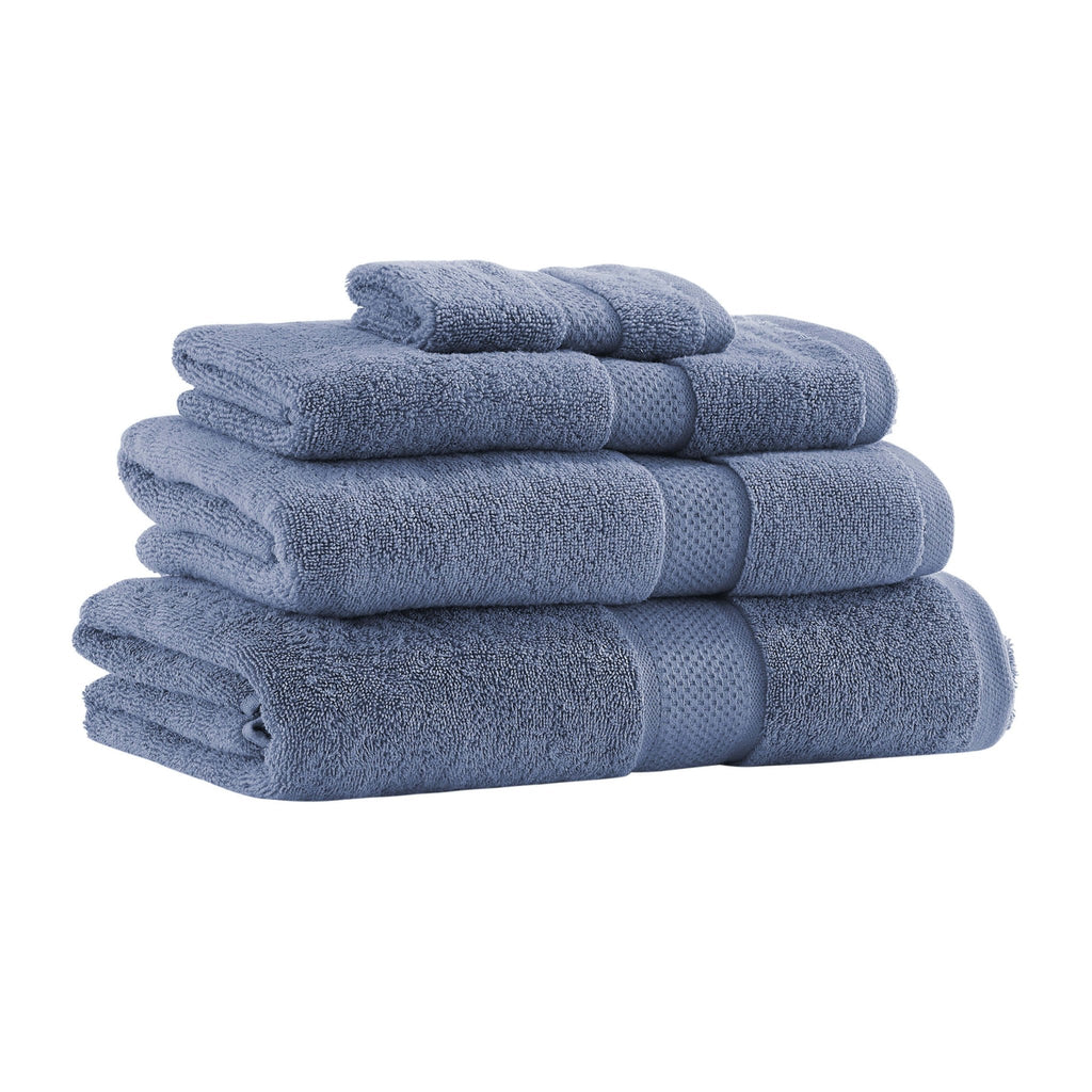 Dusklia - Rhodes Cotton Towel Collection - French Blue