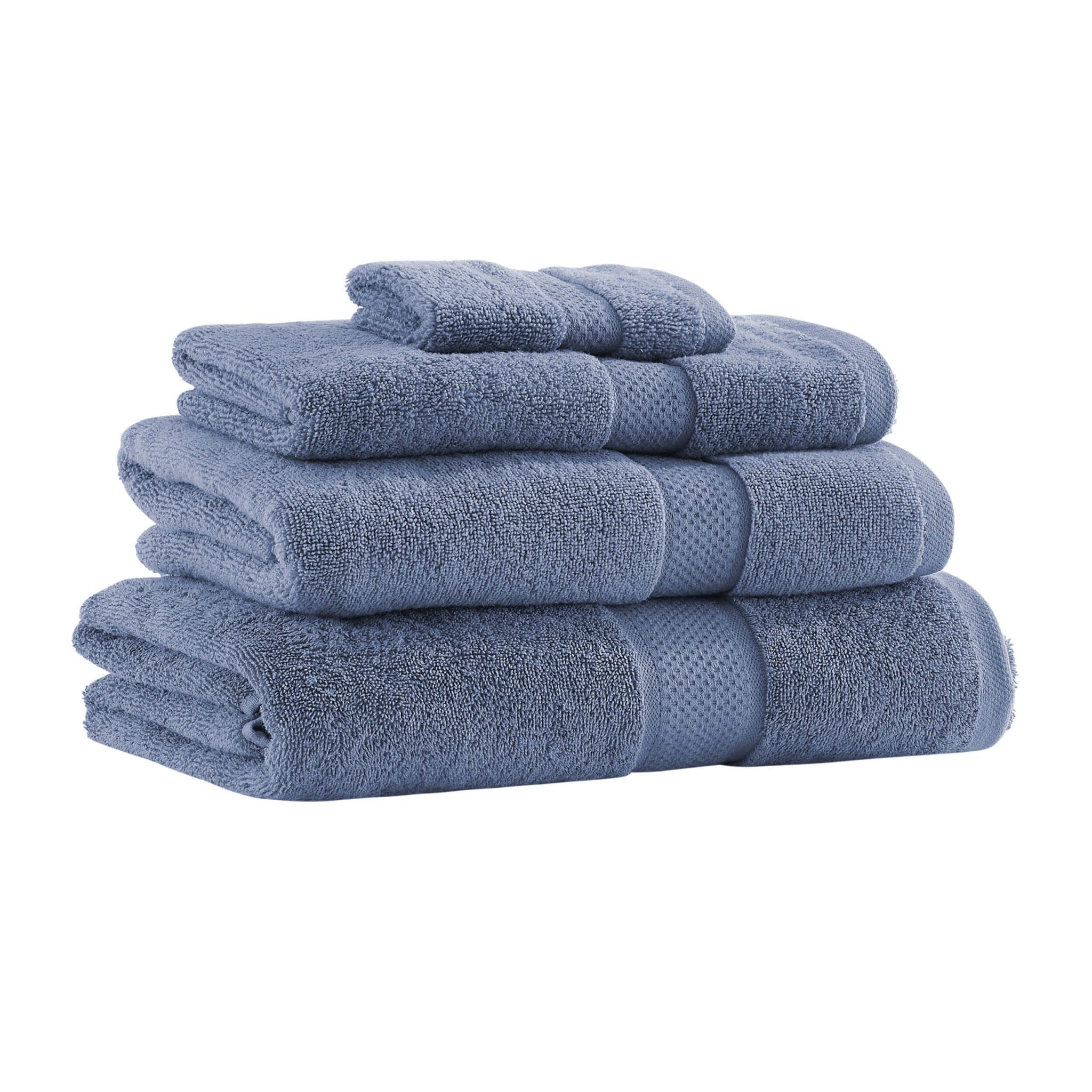Dusklia - Rhodes Cotton Towel Collection - French Blue