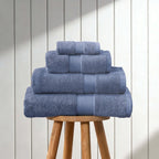 Dusklia - Rhodes Cotton Towel Collection - French Blue