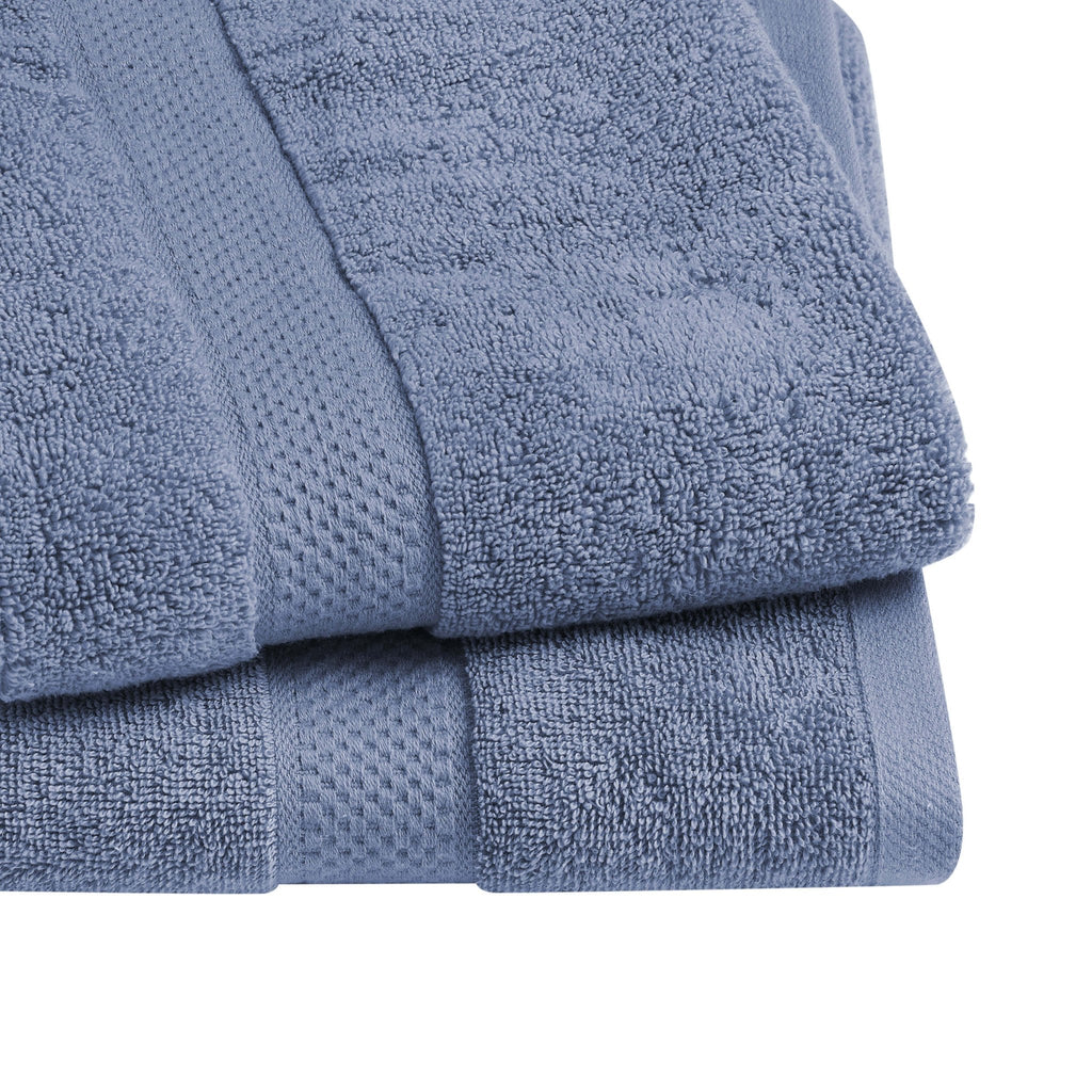Dusklia - Rhodes Cotton Towel Collection - French Blue
