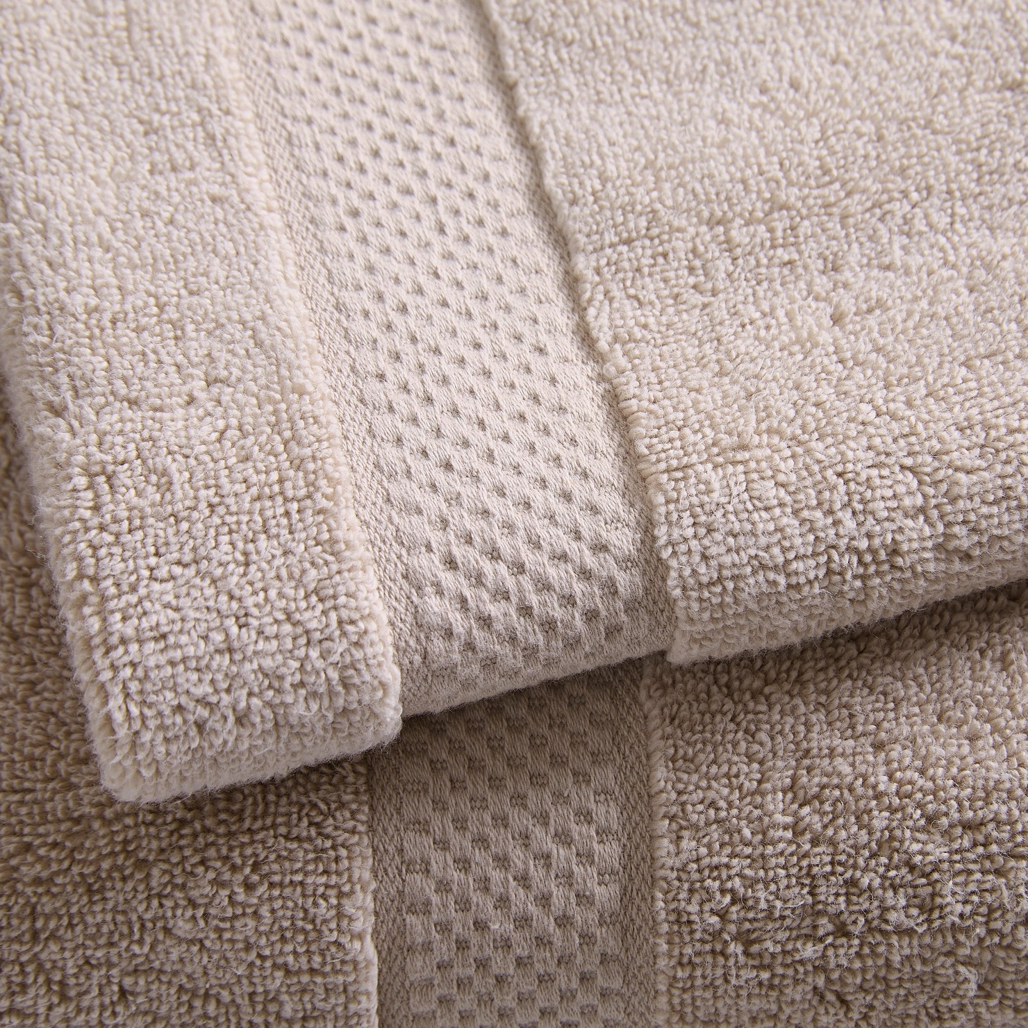 Dusklia - Rhodes Cotton Towel Collection - Natural
