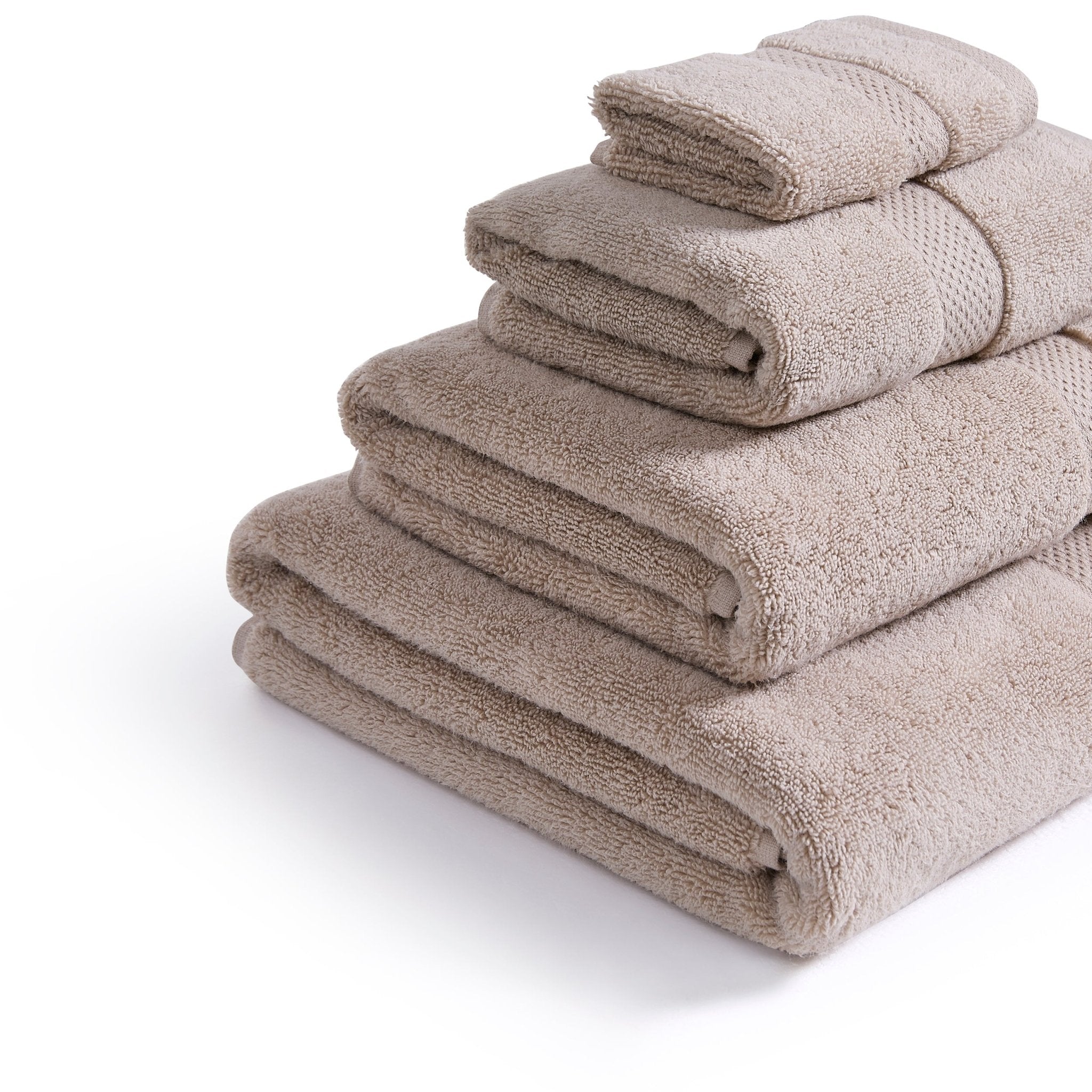 Dusklia - Rhodes Cotton Towel Collection - Natural