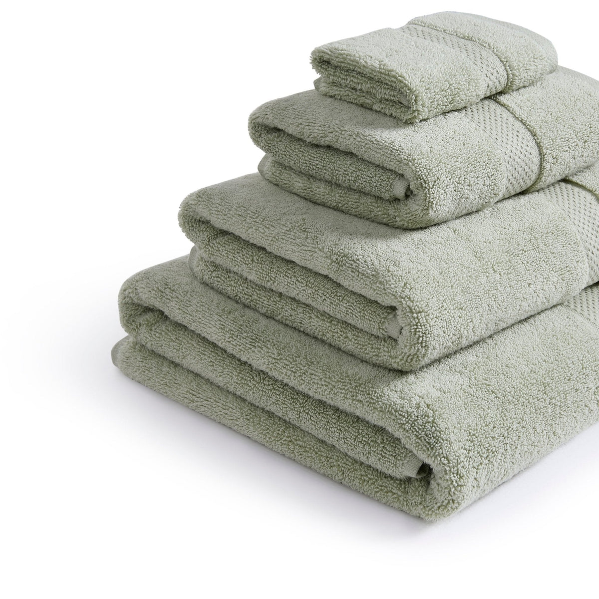Dusklia - Rhodes Cotton Towel Collection - Olive