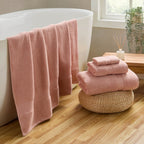 Dusklia - Rhodes Cotton Towel Collection - Pink