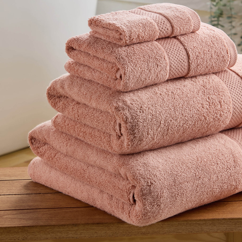 Dusklia - Rhodes Cotton Towel Collection - Pink