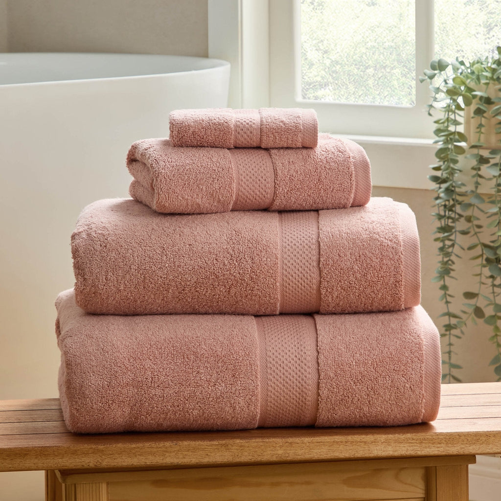 Dusklia - Rhodes Cotton Towel Collection - Pink
