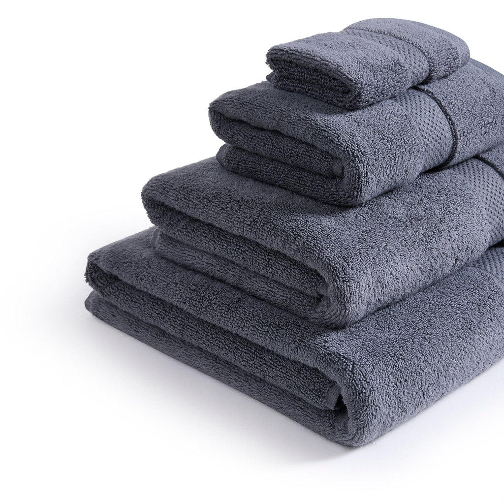 Dusklia - Rhodes Cotton Towel Collection - Slate