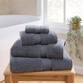 Dusklia - Rhodes Cotton Towel Collection - Slate