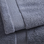 Dusklia - Rhodes Cotton Towel Collection - Slate
