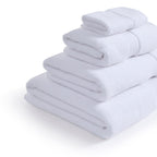Dusklia - Rhodes Cotton Towel Collection - White