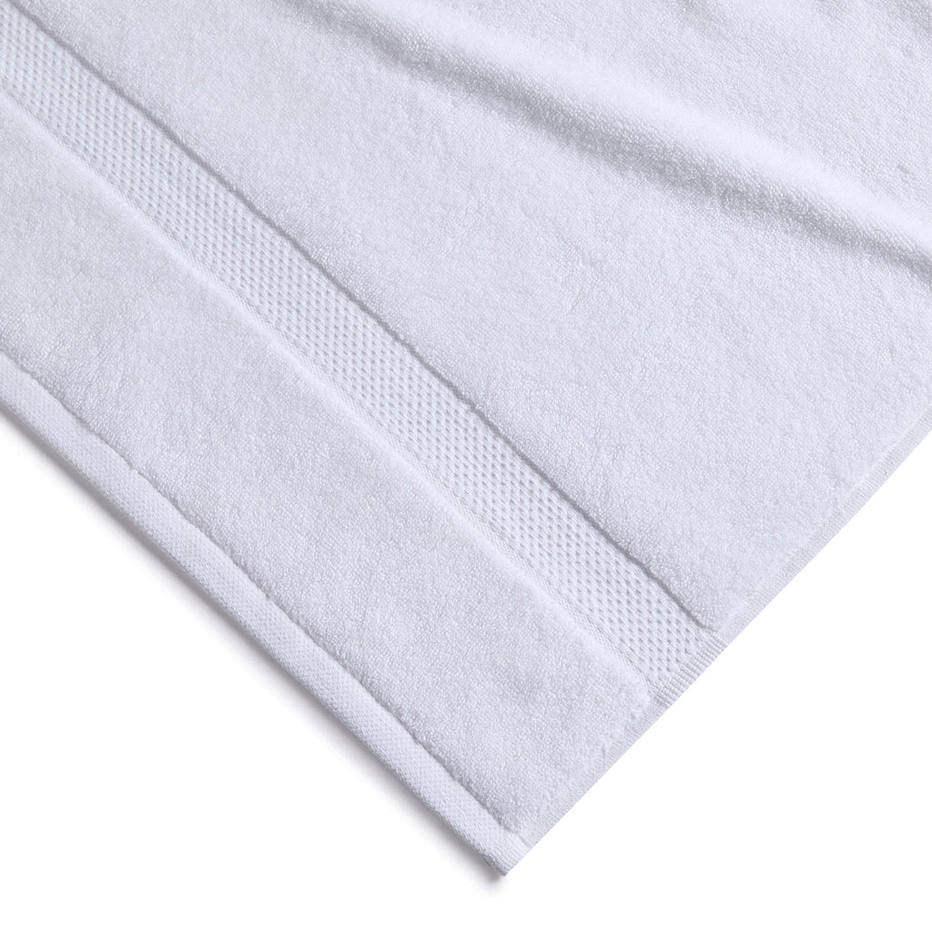 Dusklia - Rhodes Cotton Towel Collection - White