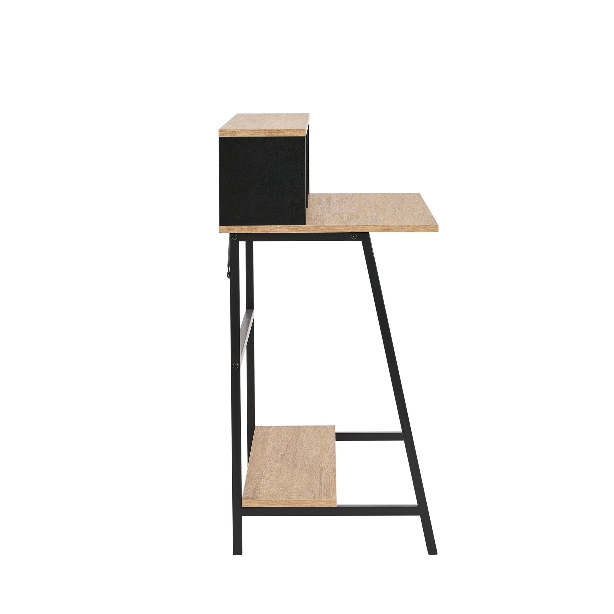 Dusklia - Riley Desk - Light Wood