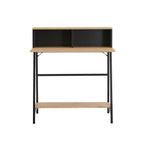 Dusklia - Riley Desk - Light Wood