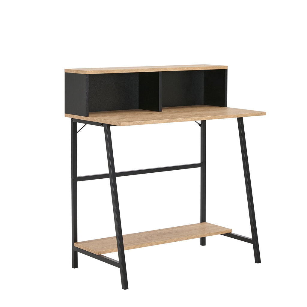 Dusklia - Riley Desk - Light Wood