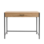 Dusklia - Riley Desk with Drawer - Light Wood