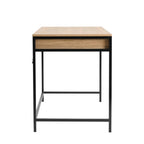 Dusklia - Riley Desk with Drawer - Light Wood