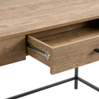Dusklia - Riley Desk with Drawer - Mango Wood
