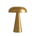 Dusklia - Riley Domed LED Rechargeable Wireless Lamp - Gold