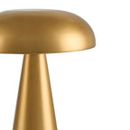 Dusklia - Riley Domed LED Rechargeable Wireless Lamp - Gold