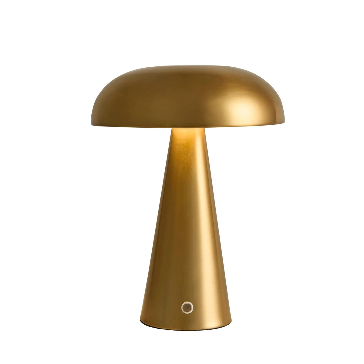 Dusklia - Riley Domed LED Rechargeable Wireless Lamp - Gold