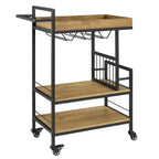 Dusklia - Riley Drinks Cart - Mango Wood