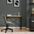 Dusklia - Riley Foldaway Desk - Light Wood