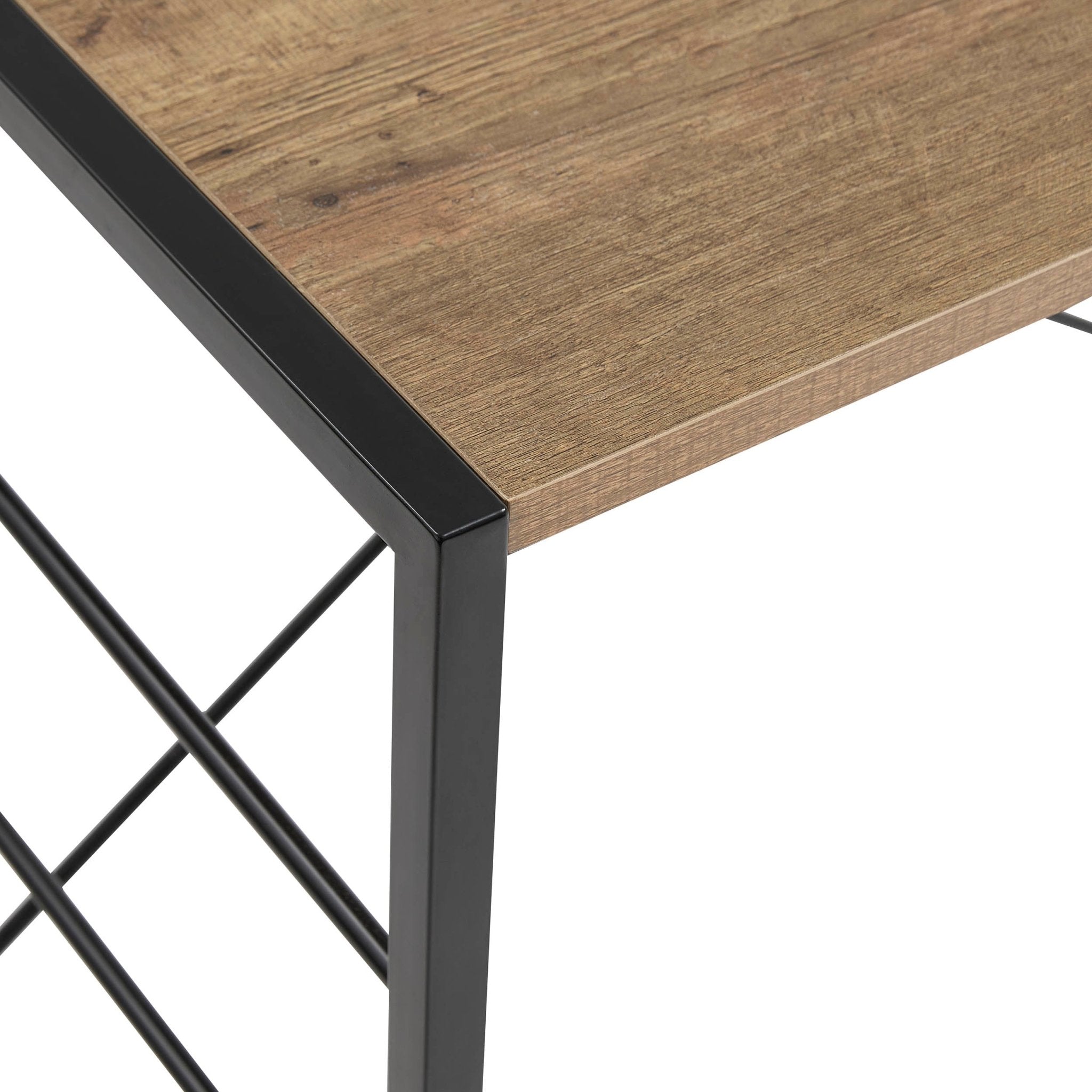 Dusklia - Riley Foldaway Desk - Mango Wood