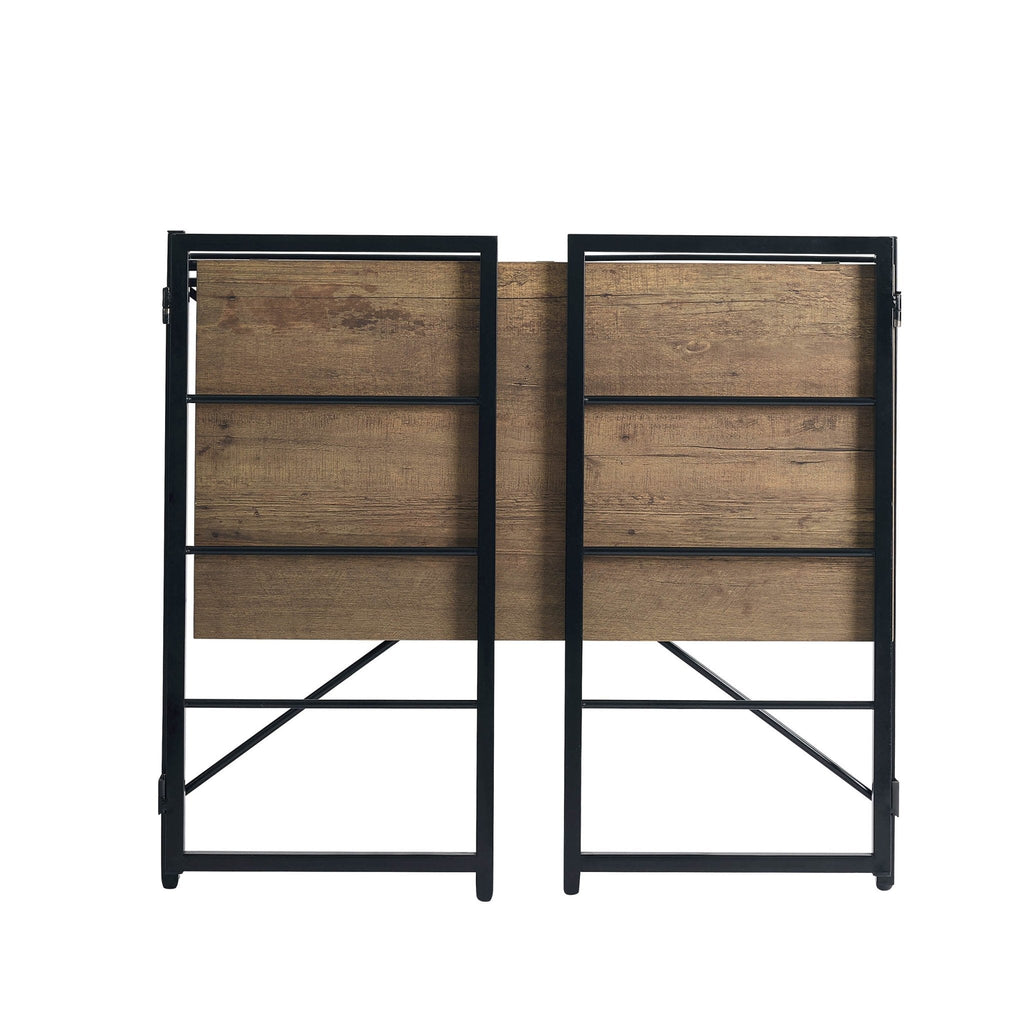Dusklia - Riley Foldaway Desk - Mango Wood