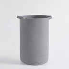 Dusklia - Rope Laundry Basket - Grey
