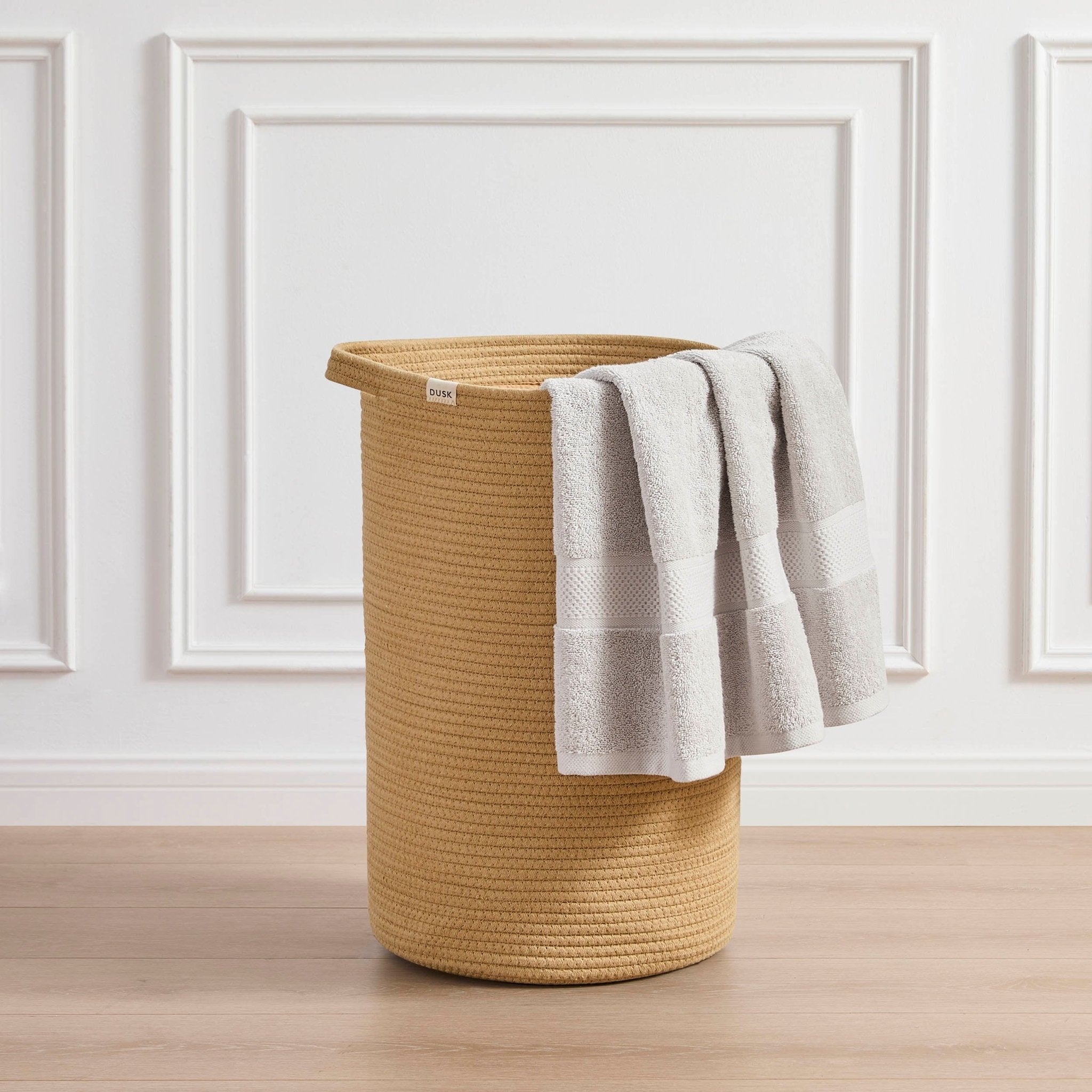 Dusklia - Rope Laundry Basket - Natural