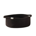 Dusklia - Rope Storage Basket Cube Set - Chocolate