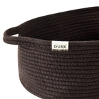 Dusklia - Rope Storage Basket Cube Set - Chocolate