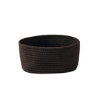 Dusklia - Rope Storage Basket Cube Set - Chocolate