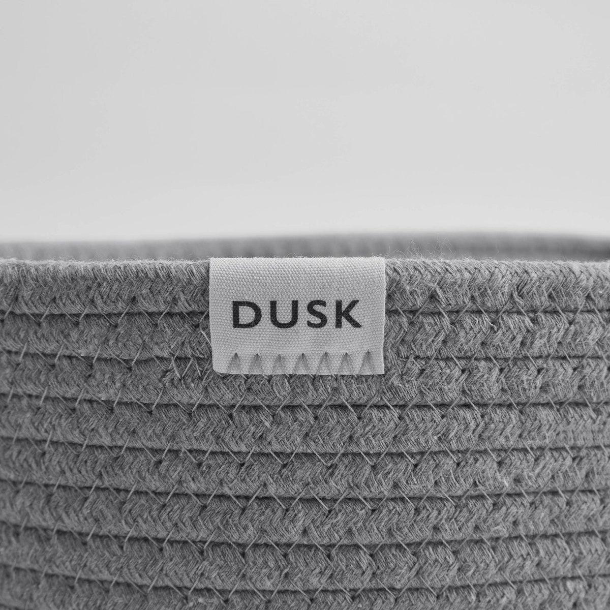 Dusklia - Rope Storage Cube Set - Grey