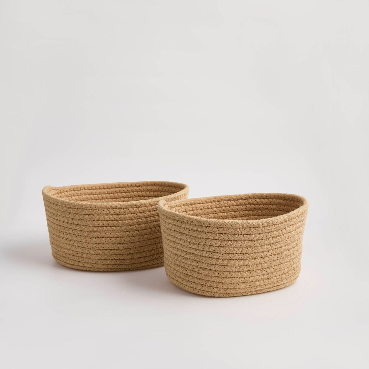Dusklia - Rope Storage Cube Set - Natural