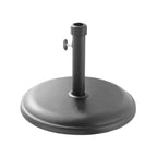 Dusklia - Round Parasol Base- Light Grey