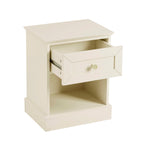 Dusklia - Ruby 1 Drawer Nightstand - Cream