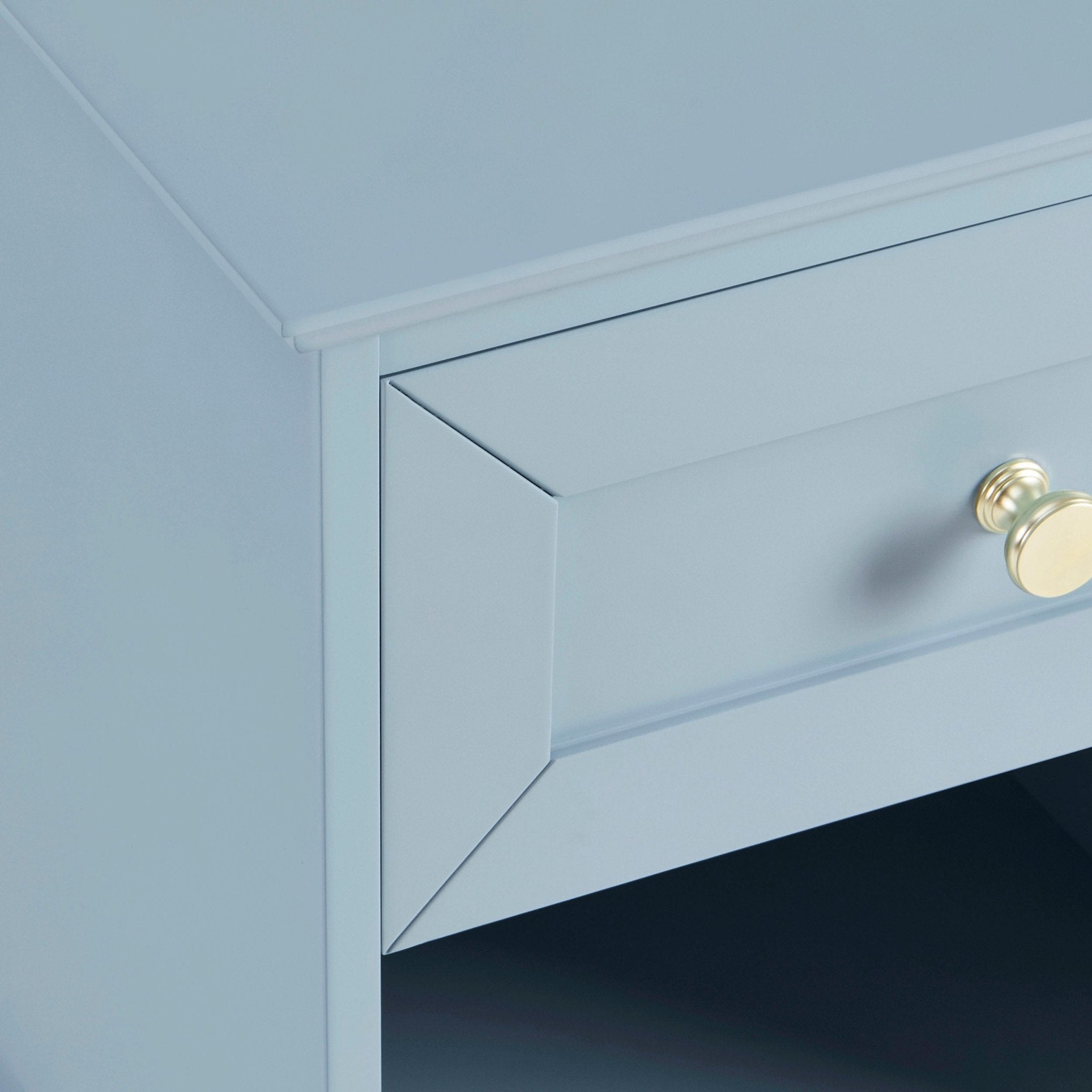Dusklia - Ruby 1 Drawer Nightstand - Sky Blue